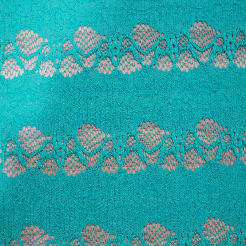 Stretch lace fabric nylon spandex embroidery bubble brocade lace for garment