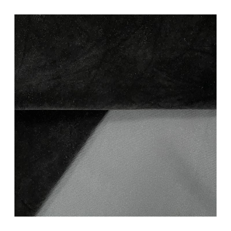 100% nylon breathable velveteen flocking fabric for garments shoes