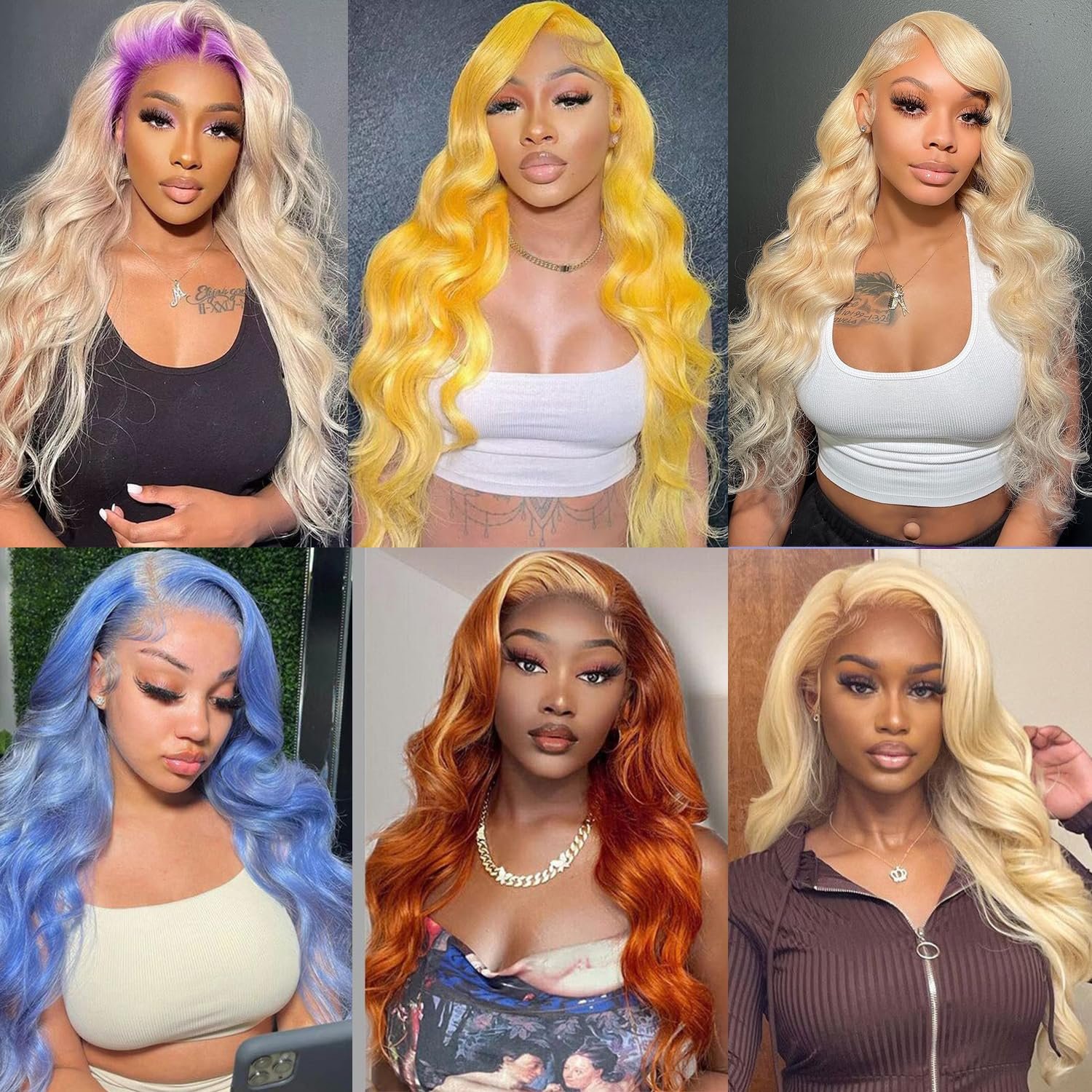 613 13x6 Lace Front Wig Human Hair Body Wave Blonde Wig Human Hair 613 HD Lace Frontal Wig Blonde Lace Front Wigs Human Hair