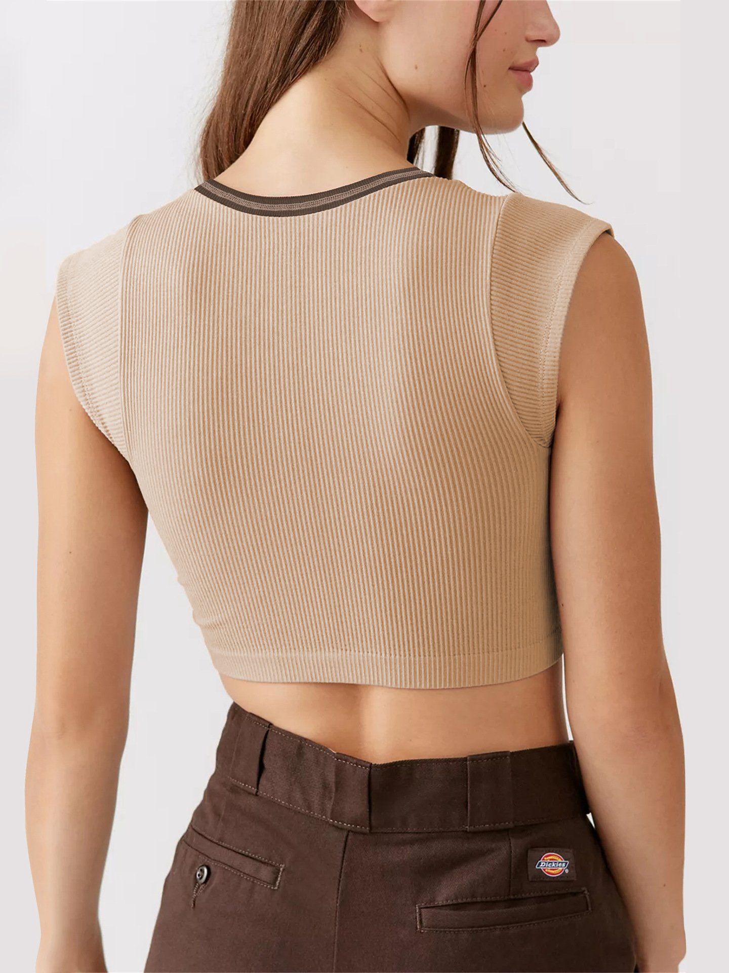 2023 Summer Baby Tee Y2k Crop Tops Tee Shirt Sexy Thin Blank Shirt for Woman 100% Cotton Breathable High Quality Plain T-shirt