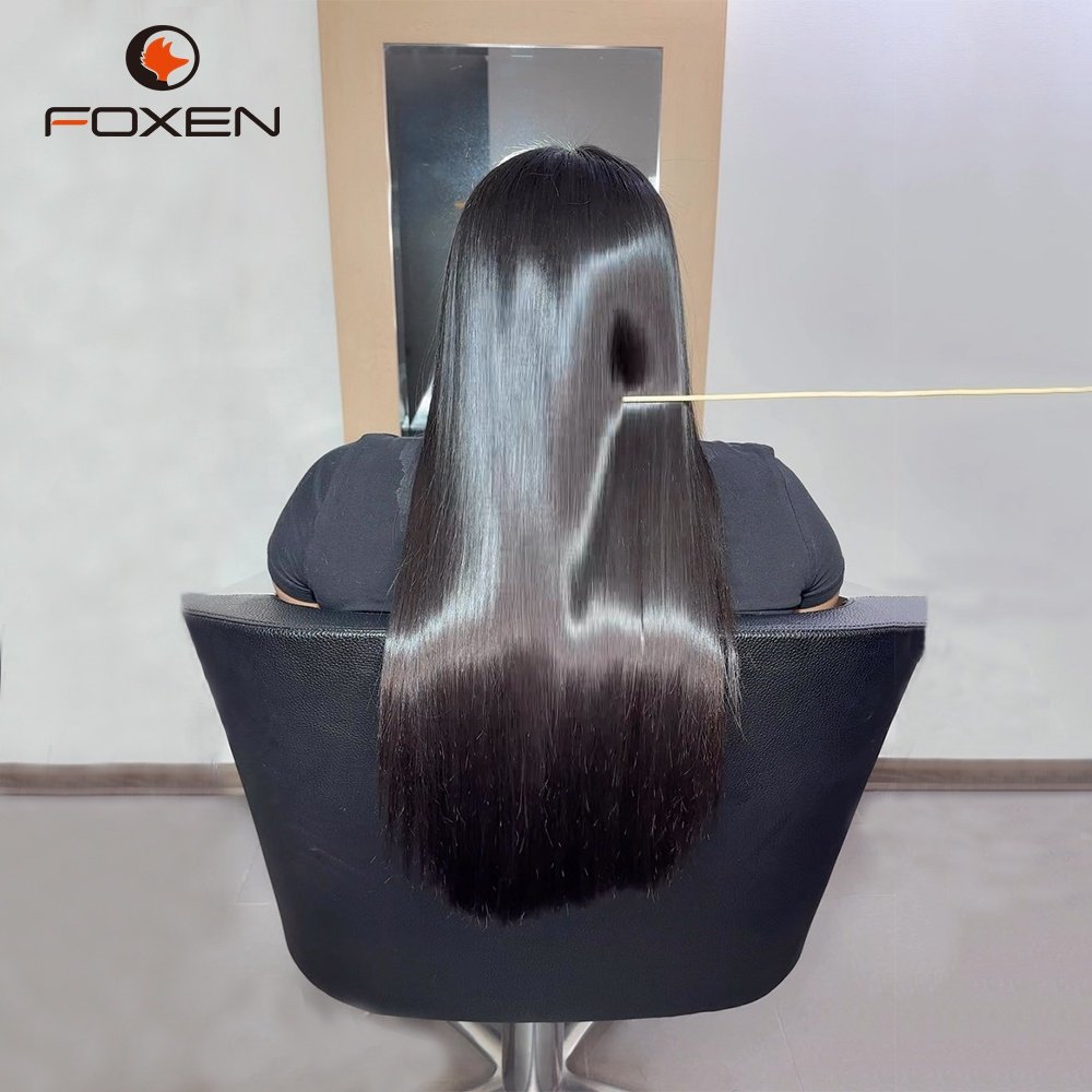 Raw Vietnamese Hair Wig Bone Straight Human Hair Vendor 13x4 Pre Pluck Hd Lace Front Wig Raw Cambodian Hair Wig for Black Women