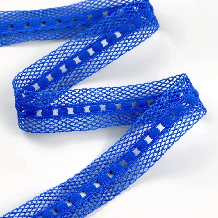 Garment underwear nylon mesh lash elastic webbing band garment dress sew decor lace trim elastic tape webbing
