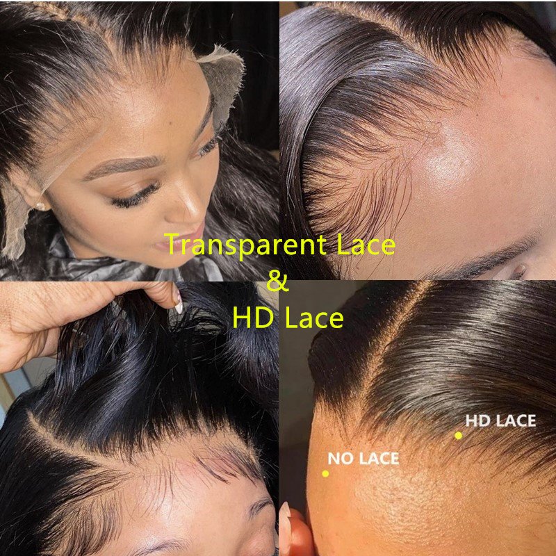 180% Density Water Wave 350 Orange Human Hair Wig Ginger Colored Human Hair Wigs Transparent Frontal Lace For Black Beauty Women