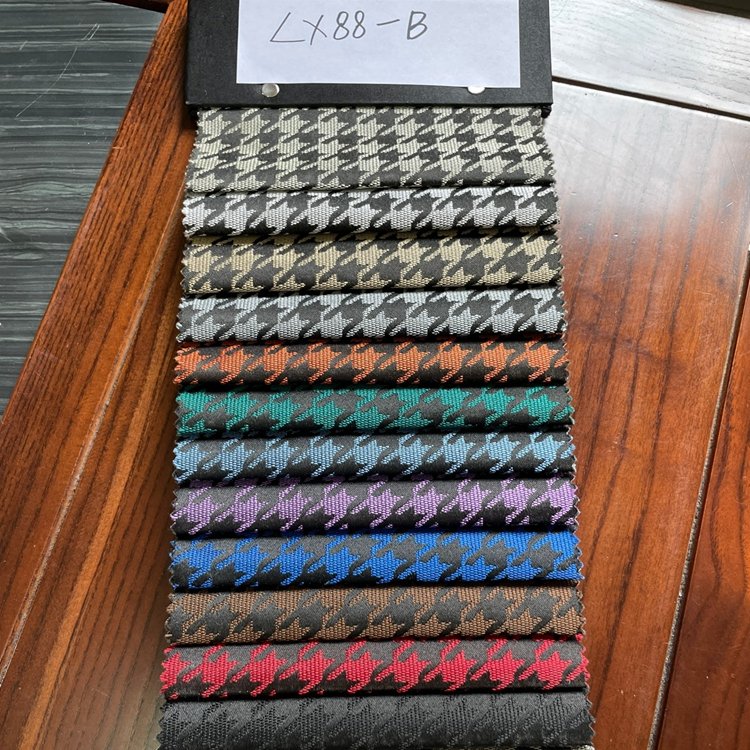 LX88B New Arrival Good Quality Polyester Home Textile Fabric Wholesale Jacquard Woven Bag
