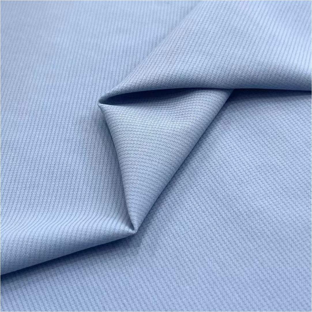 Nylon Prague nylon spandex jacquard small square quick-drying cool sports pants fabric sports breathable t-shirt fabric