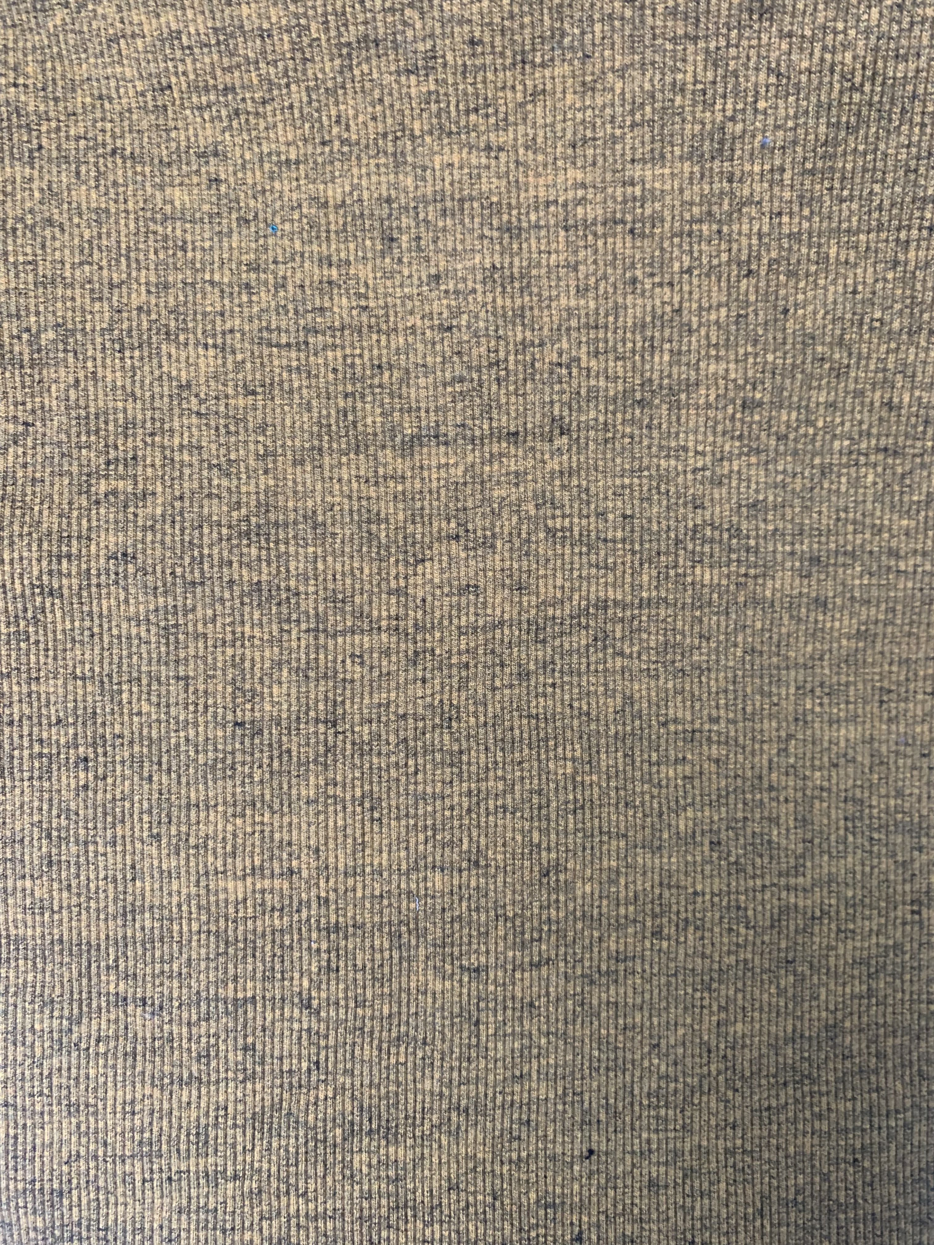 2021Hot Selling 58%Cotton 37%Poly 5%Span Organic Cotton Rib Recycle Poly Knitted Fabric For Apparel And Garment Clothes