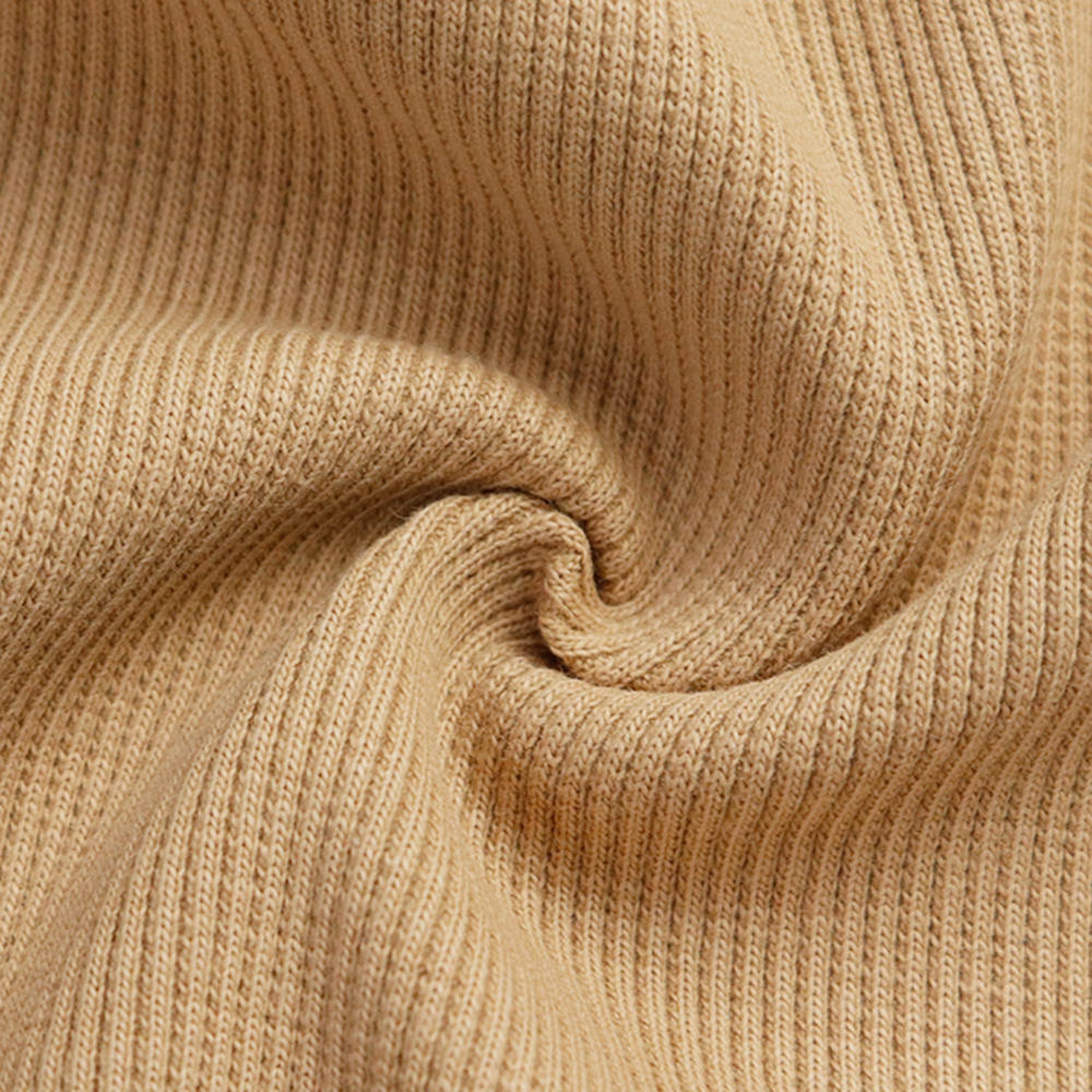 Wholesale modern heavyweight breathable multiple color option cotton rib knitting fabrics