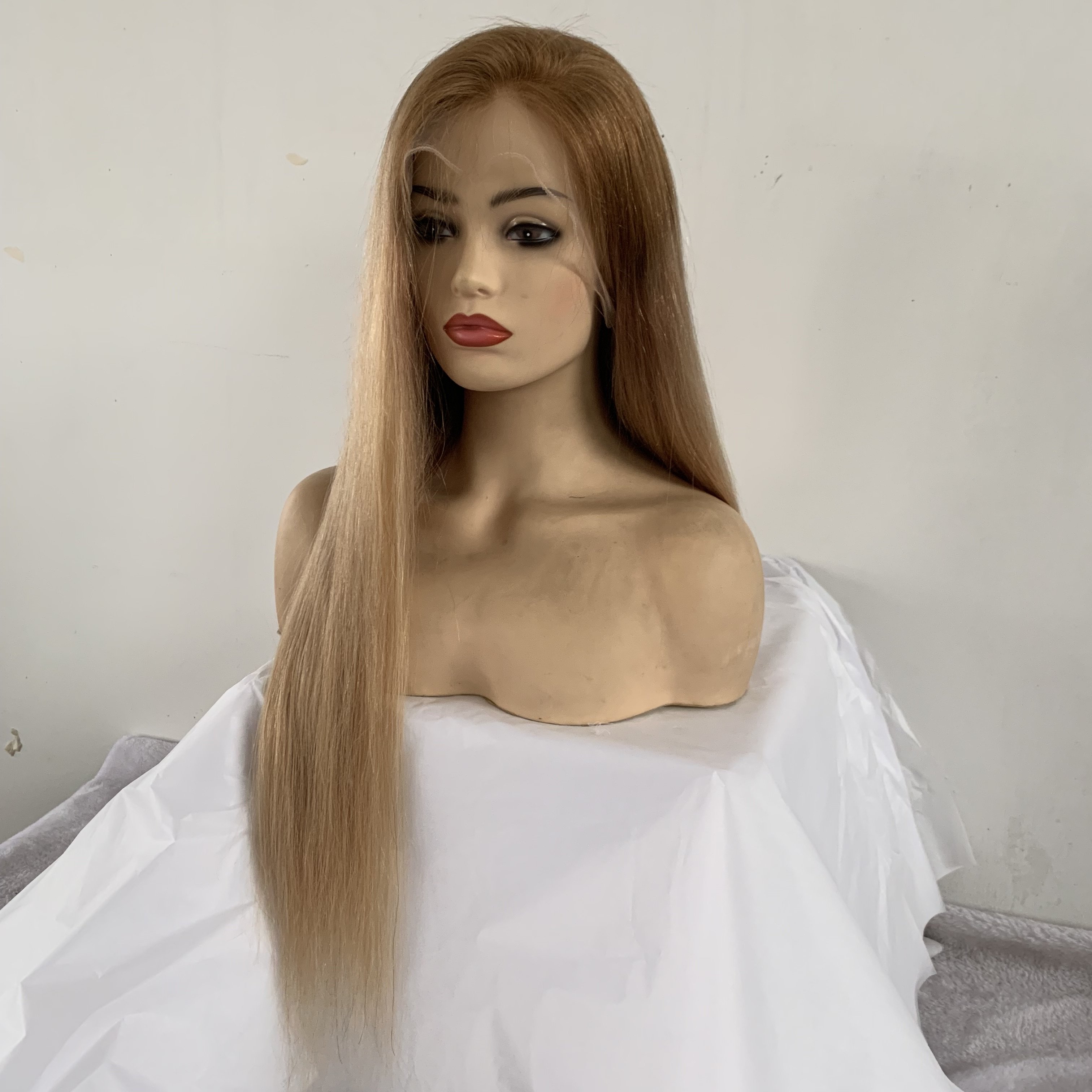 SILK TOP Full Lace Wig Hair Human Hair Transparent High Quality 100% Brazilian Virgin Hair Lace Long 12A