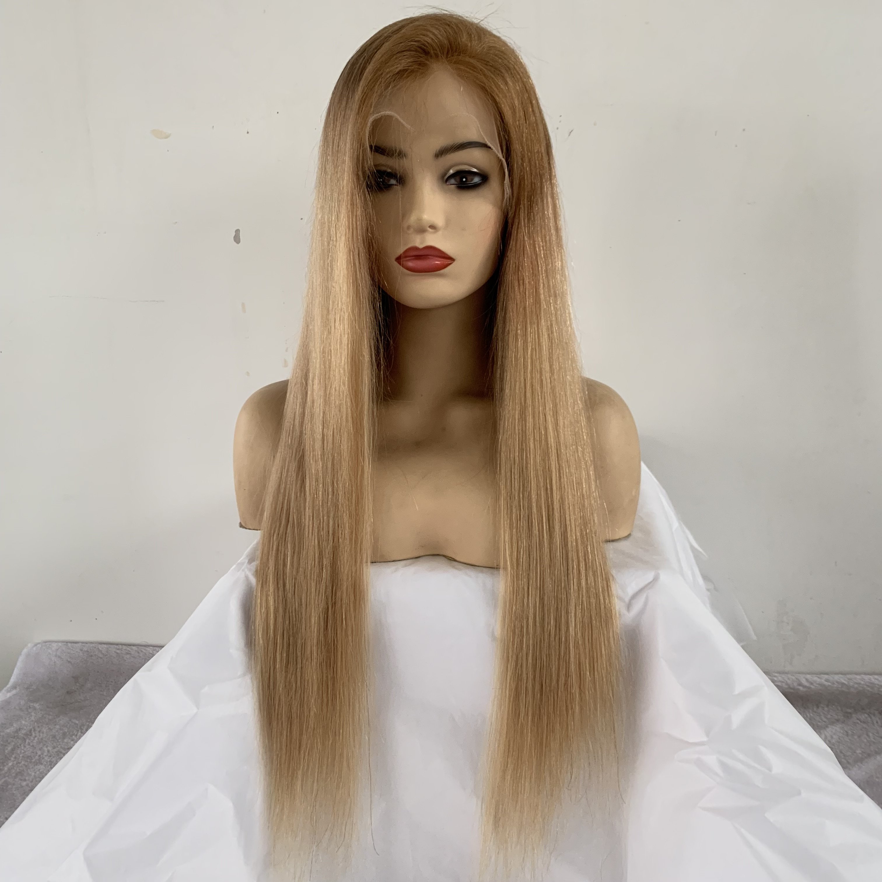 SILK TOP Full Lace Wig Hair Human Hair Transparent High Quality 100% Brazilian Virgin Hair Lace Long 12A