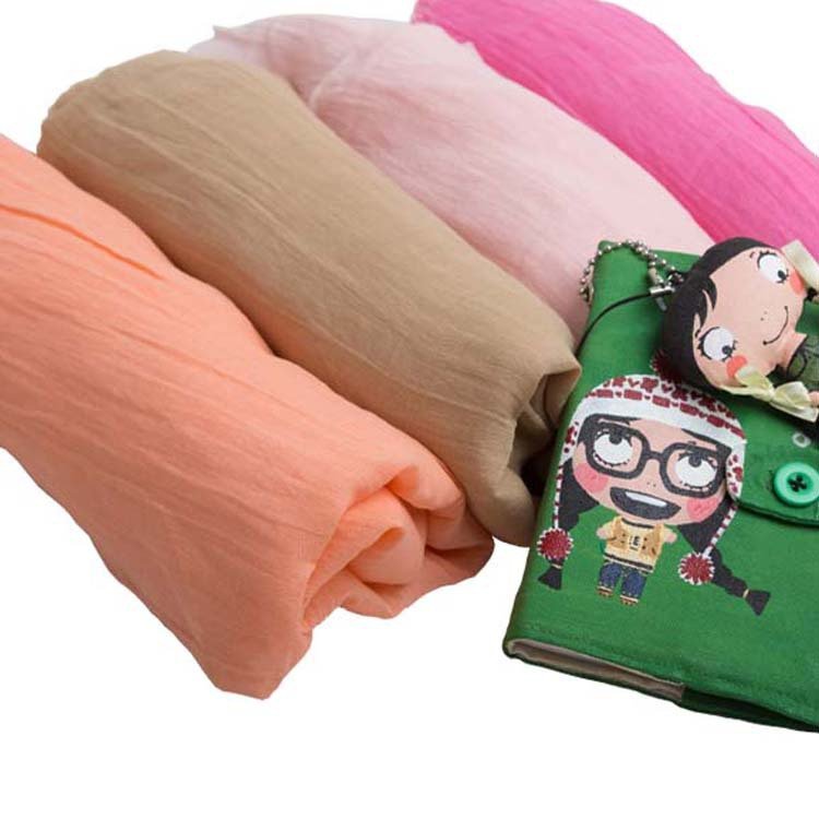 Factory custom color womens lightweight 55% ramie 45% tencel fabrics wholesale cloth fabric for dresses