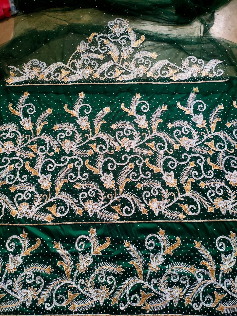 High on demand sequins lace fabric somali george wrapper for making party wear dresses available for export from india