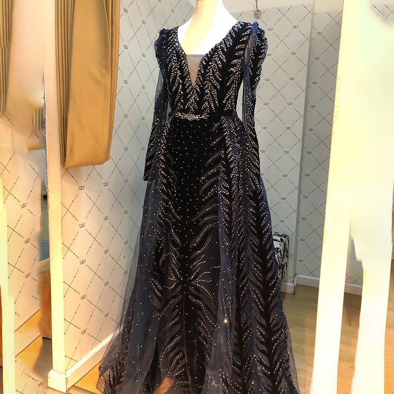 Jancember SCZ172 New Arrivals Ball Gown Fashion Elegant High Quality Long Lace Evening Dress