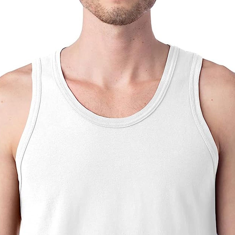 Men's Plain Blank Muscle Gym Vest Tank Top Quick Dry Breathable Plus Size Fitness custom Printed Men Tank Tops
