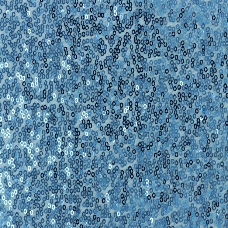 RTS Bridal 3mm Luxury White Sequin Fabric Lace Embroidery Tulle Net Mesh Shiny Sequins Lace For Wedding Dress