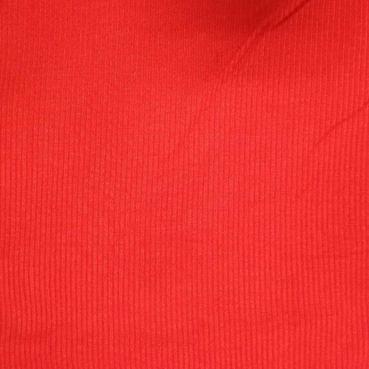 Popular hot sell 8X4 viscose knitted rib fabric for dress