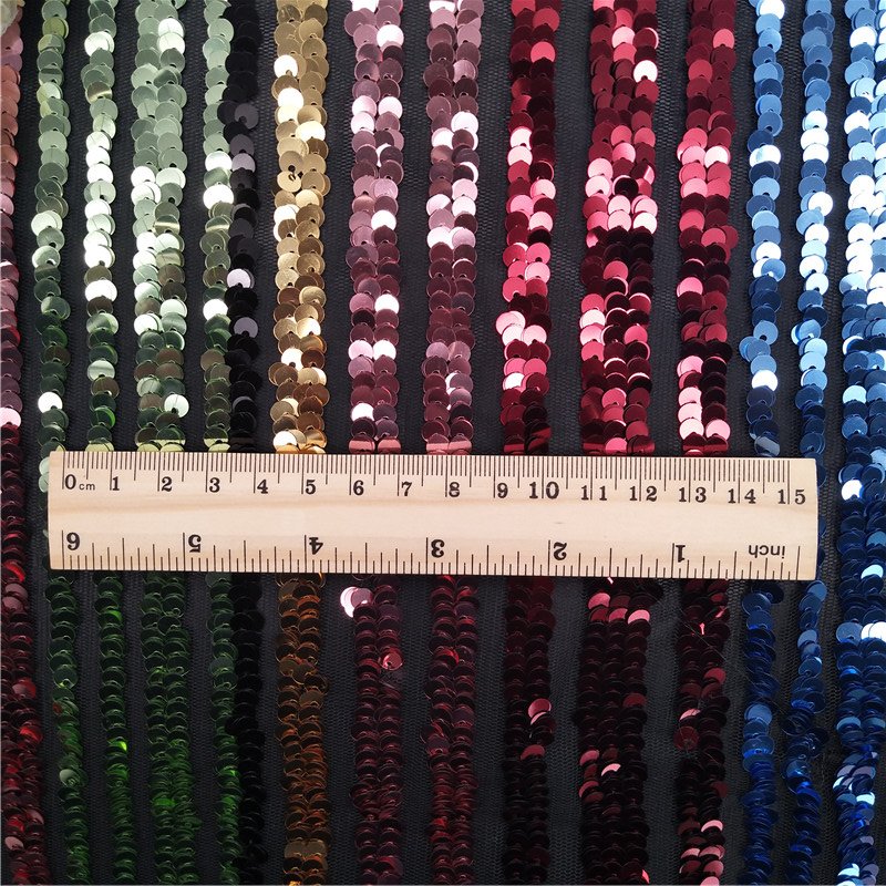 Lace Mesh 3d Flowers for Bridal Wedding Dress Beaded Lace Fabric Embroidery Sequin Lace Fabric Hot Colorful Mesh 120cm Rsp216