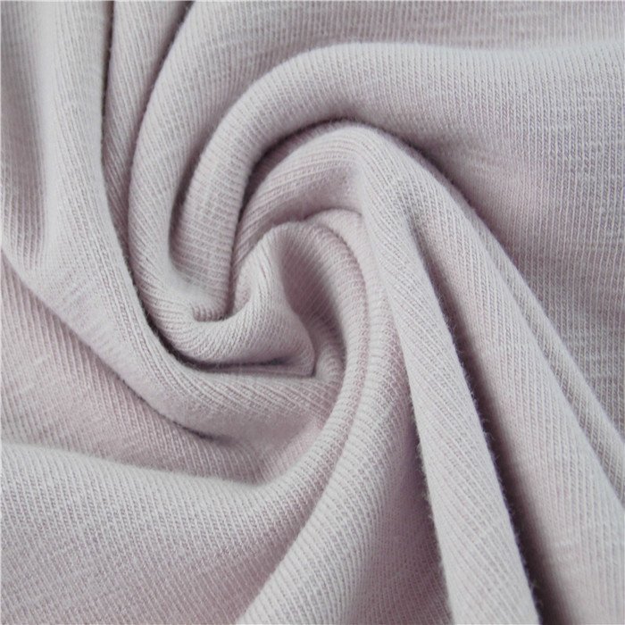 Modal cotton spandex knit fabric 95% modal 5%spandex dyed knit rib fabric