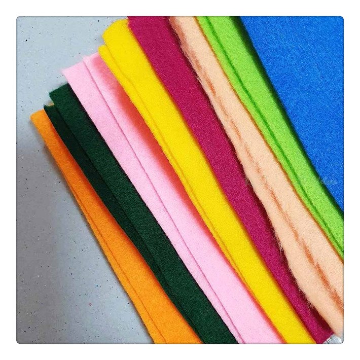 5mm thickness polyester felt craft fabric from China car felt