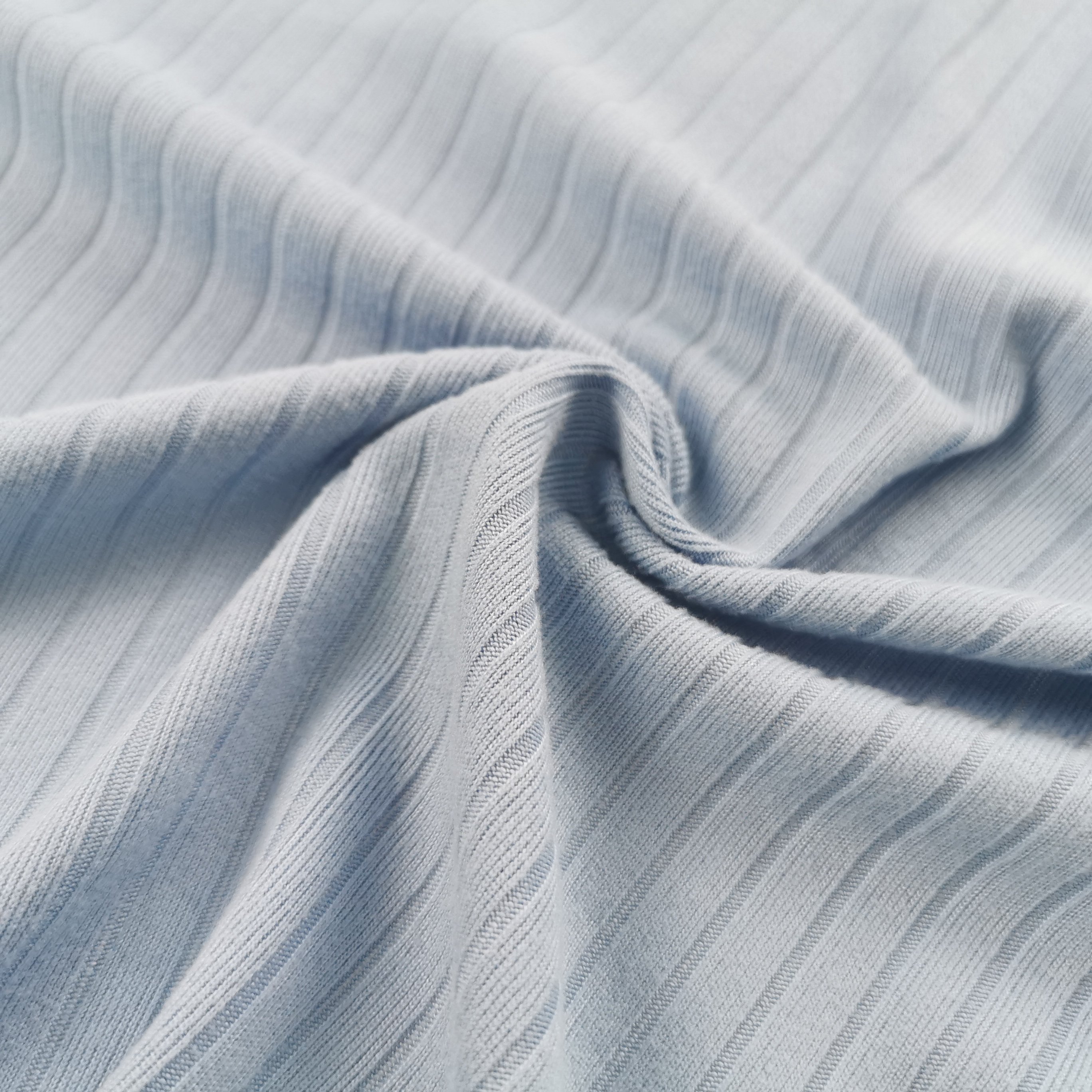 New design DTY rib fabric knit polyester spandex fabric for cuff