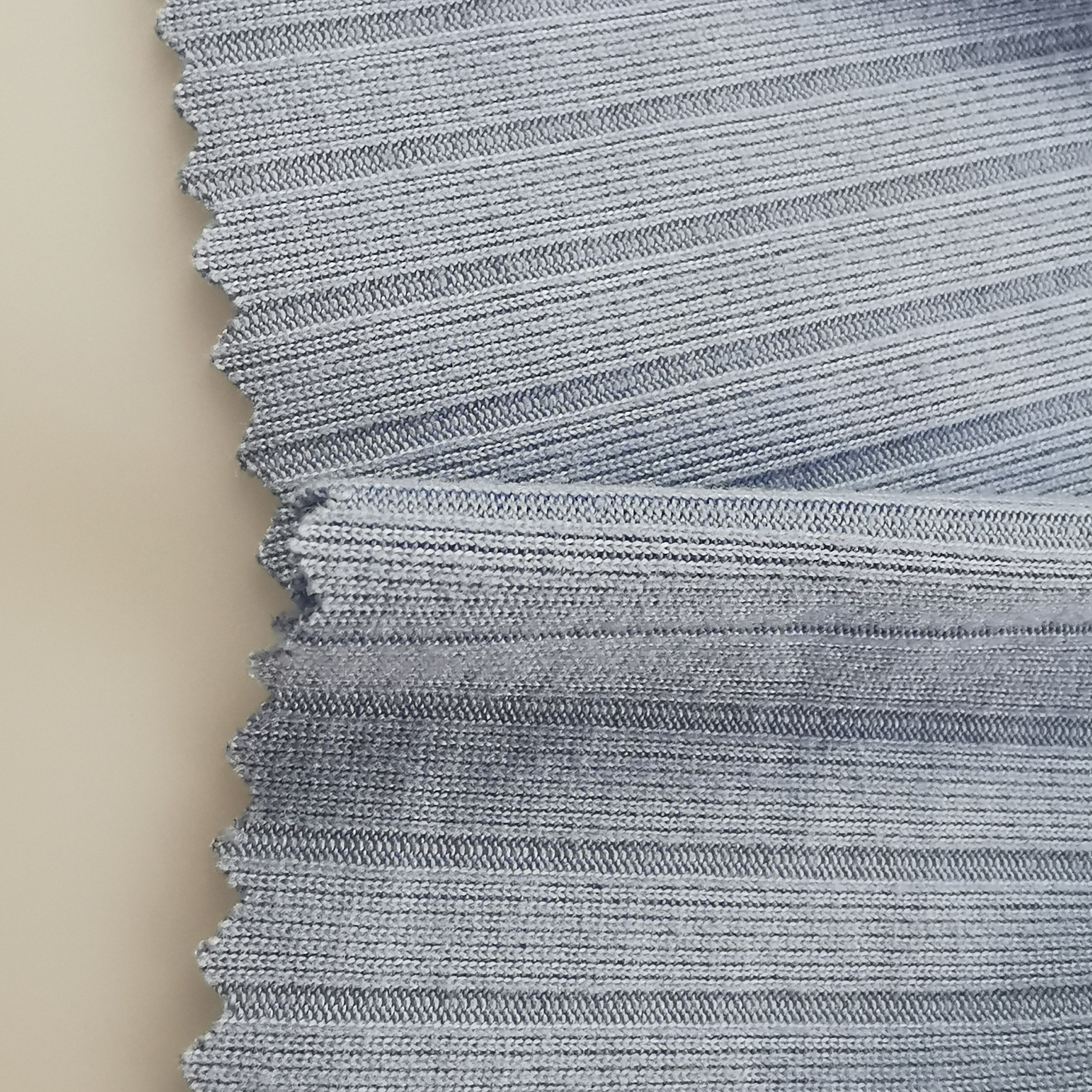 New design DTY rib fabric knit polyester spandex fabric for cuff
