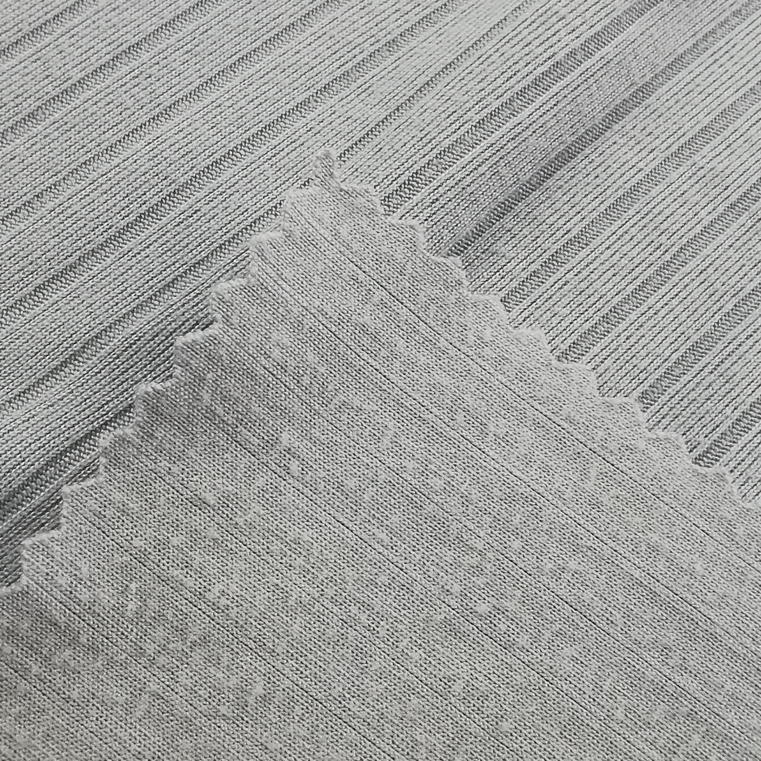 New design DTY rib fabric knit polyester spandex fabric for cuff