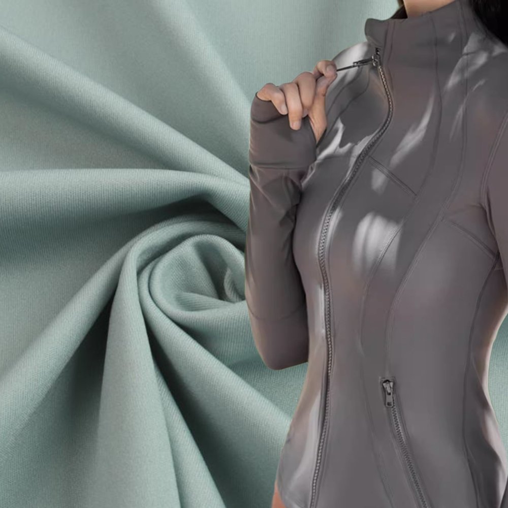 China Supplier OEM Customized Skin-friendly High Stretch 75 Nylon 25 Spandex Yoga Pants Sportswear Fabric