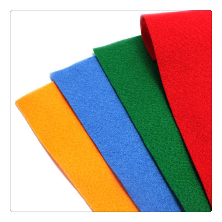 Manufacturer 100% Polyester Needle Punched Nonwoven Fabric Felt Cloth felt polyest