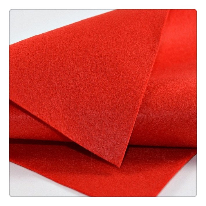 Manufacturer 100% Polyester Needle Punched Nonwoven Fabric Felt Cloth felt polyest
