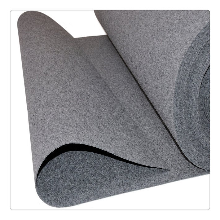Manufacturer 100% Polyester Needle Punched Nonwoven Fabric Felt Cloth felt polyest