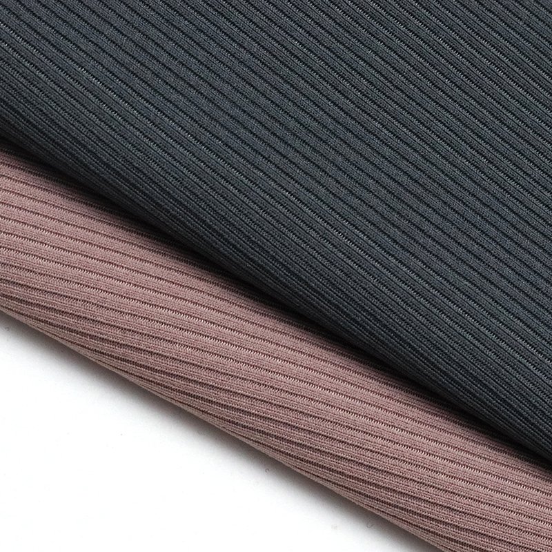 94% nylon 6% spandex skin friendly fabric 70/20N weft knitted nylon recycled rib 2x2 underwear fabric