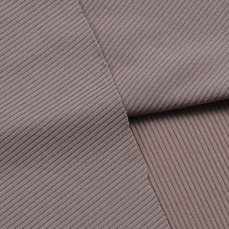 94% nylon 6% spandex skin friendly fabric 70/20N weft knitted nylon recycled rib 2x2 underwear fabric