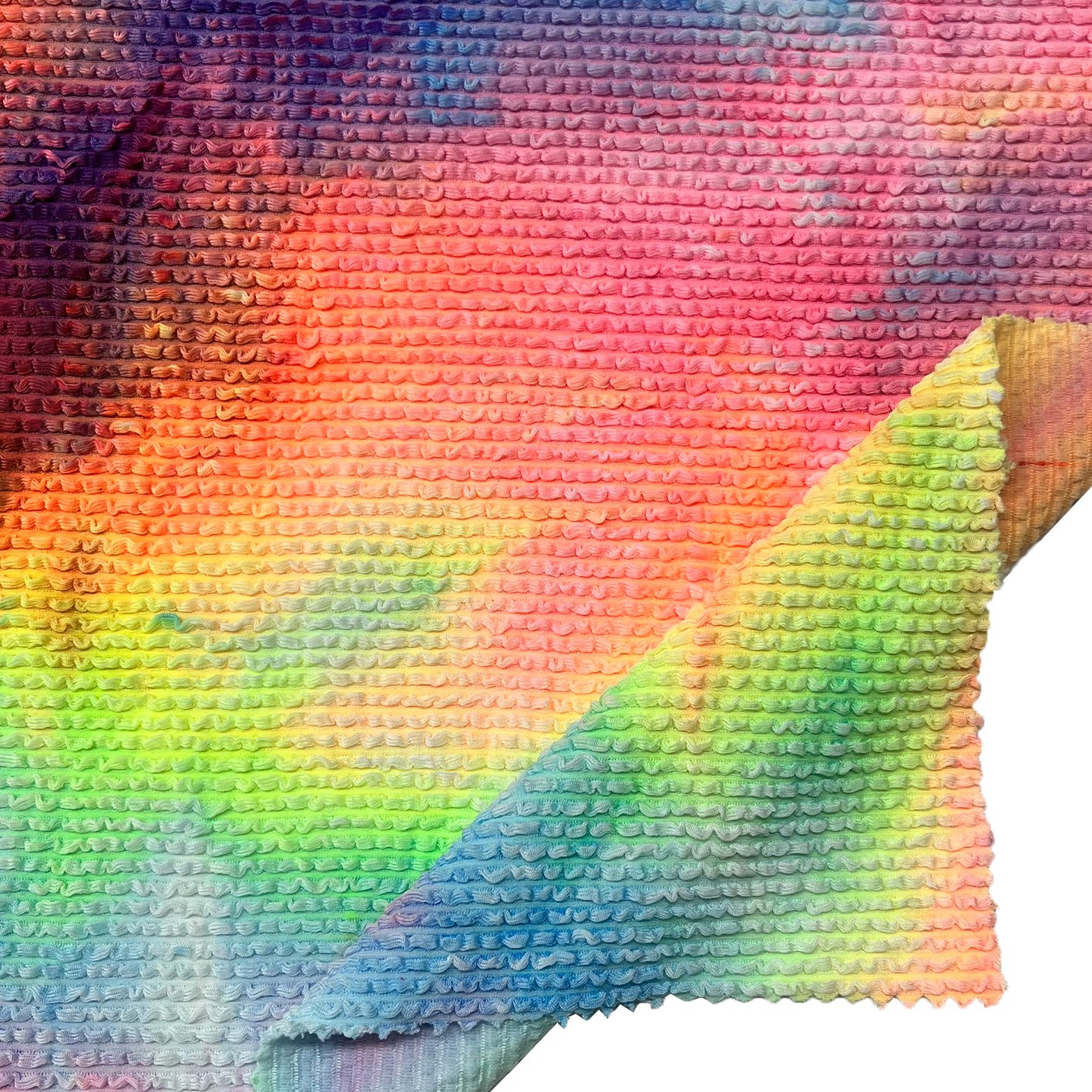 2024 New Classic colorful fashionable fabric high quality high stretch 5D Dyeing 150CM 460GSM terylene