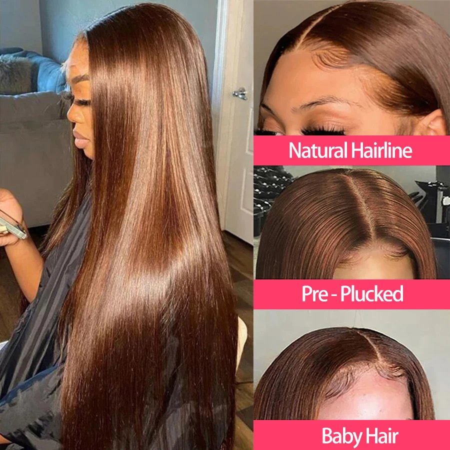 HD Lace Wigs Virgin european human hair quality queenbeauty hair frontal lace wigs human hair balayage brown blonde color