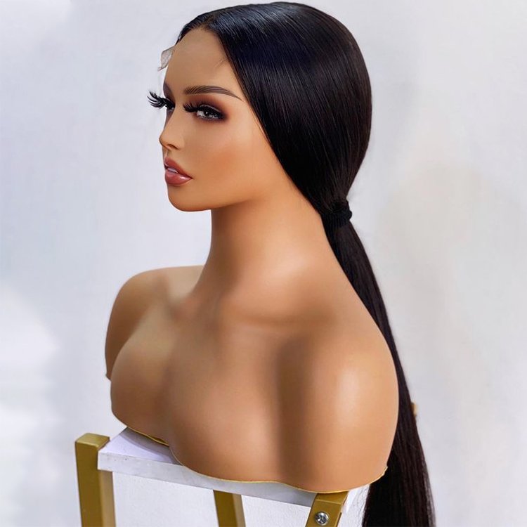 16 14 Inch Swiss Hd Lace Fronts Ponytail Wig African American 360 Lace Front Wigs