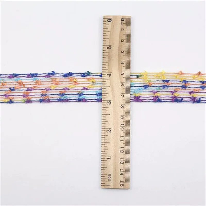 2.7cm Tassels Lace Trim Vintage Embroidered Lace Ribbon Lace Fabric Handmade Costume Dress Sewing craft Wedding Decoration