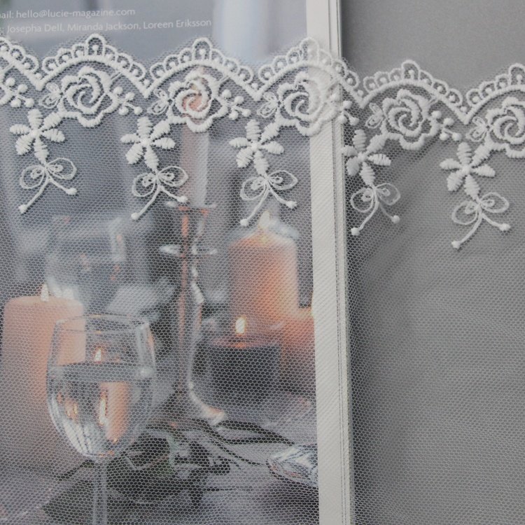 French lace logo fabric Multi-Purpose Polyester swarovski swiss Lace Embroidery Trim white lace fabric for wedding dress