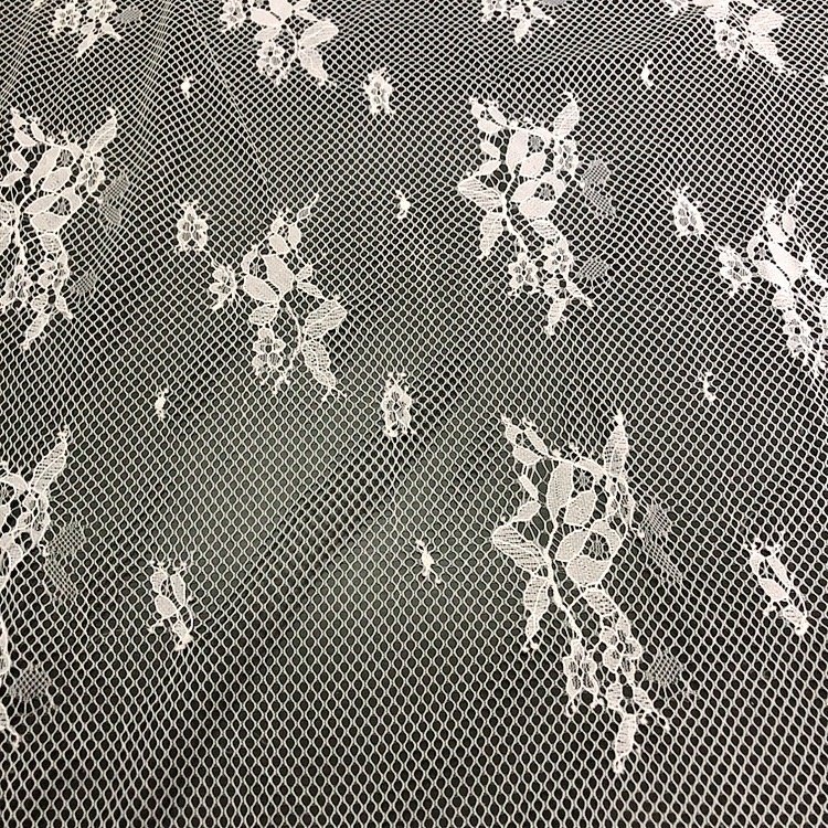 Cheap fashion floral eyelash lace fabric chantilly for clothes LT20829