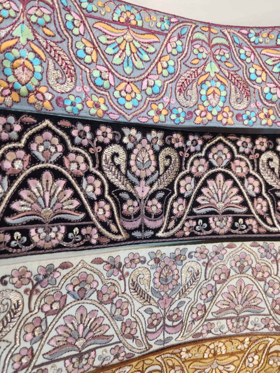 2023 Factory Direct Premium Customization mesh lace trim new lace trim lace trimming border embroidery