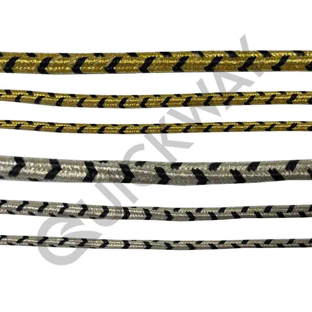 Ceremonial Uniform Golden Braid lace, French Mylar Braids lace