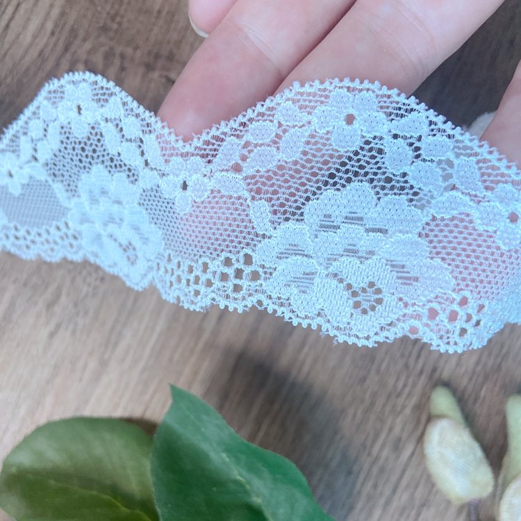 Zeal 2023 Wholesale Lace Fabric Lace Trim Tape Fabric Ribbon And Lace Trim For Women Underwear Material