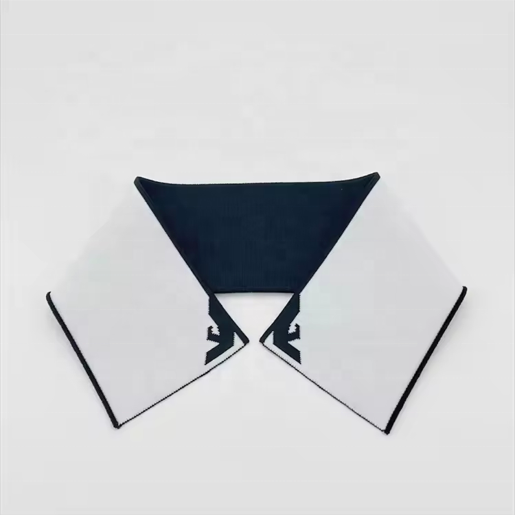 Custom jacquard fashion rib collar used for fashion clothing accessories