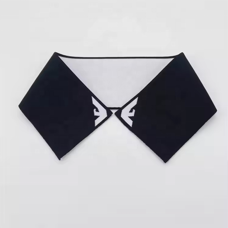 Custom jacquard fashion rib collar used for fashion clothing accessories