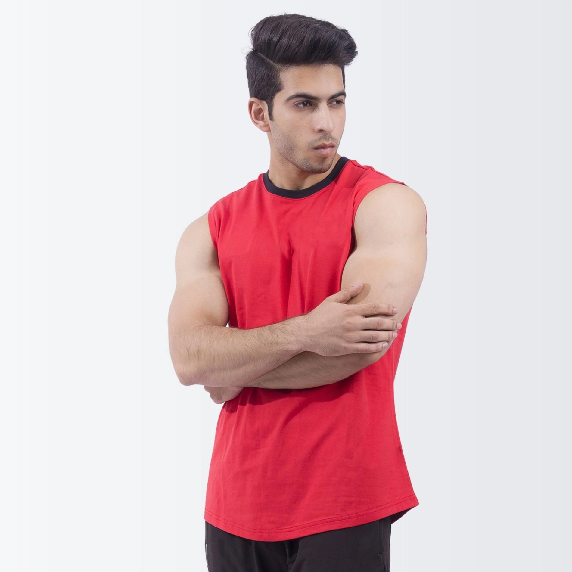 OEM Summer High Quality Men's Cotton Tank Top Fitness Gym Men Tank Top Plus Size Men's Tank Top