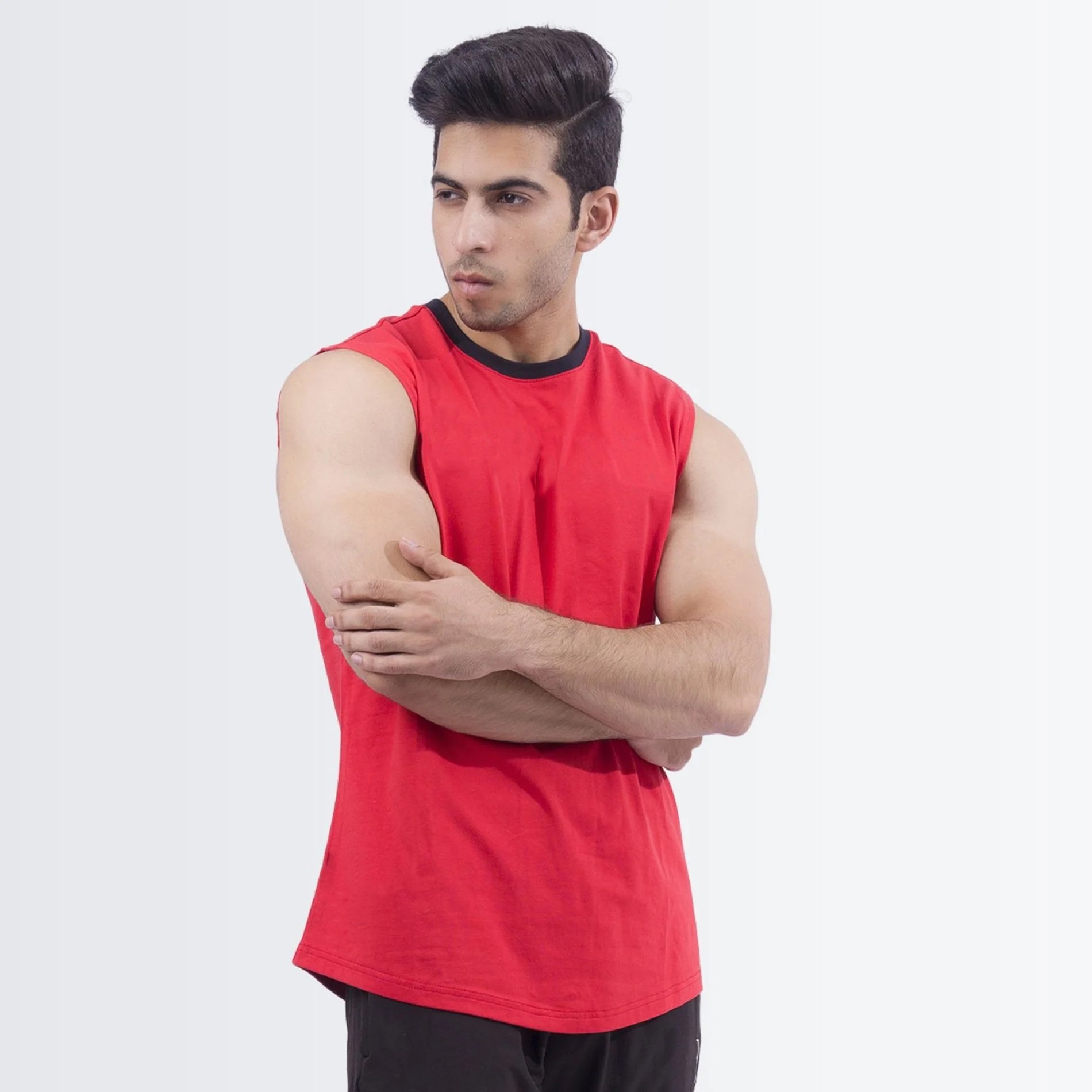 OEM Summer High Quality Men's Cotton Tank Top Fitness Gym Men Tank Top Plus Size Men's Tank Top