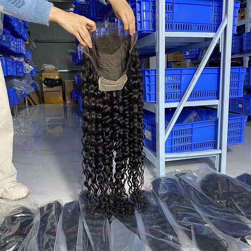 Wholesale Virgin Brazilian HD Full Lace Frontal Wigs 13x6 Natural Lace Transparent Swiss Full Lace Wig