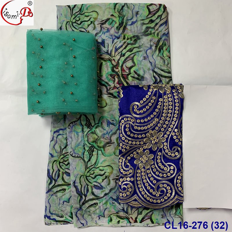 Lisami New arrivals on sale style 2yard net+2yards +3.5yards swiss cotton soft and light Rayon soft voile cotton lace fabric