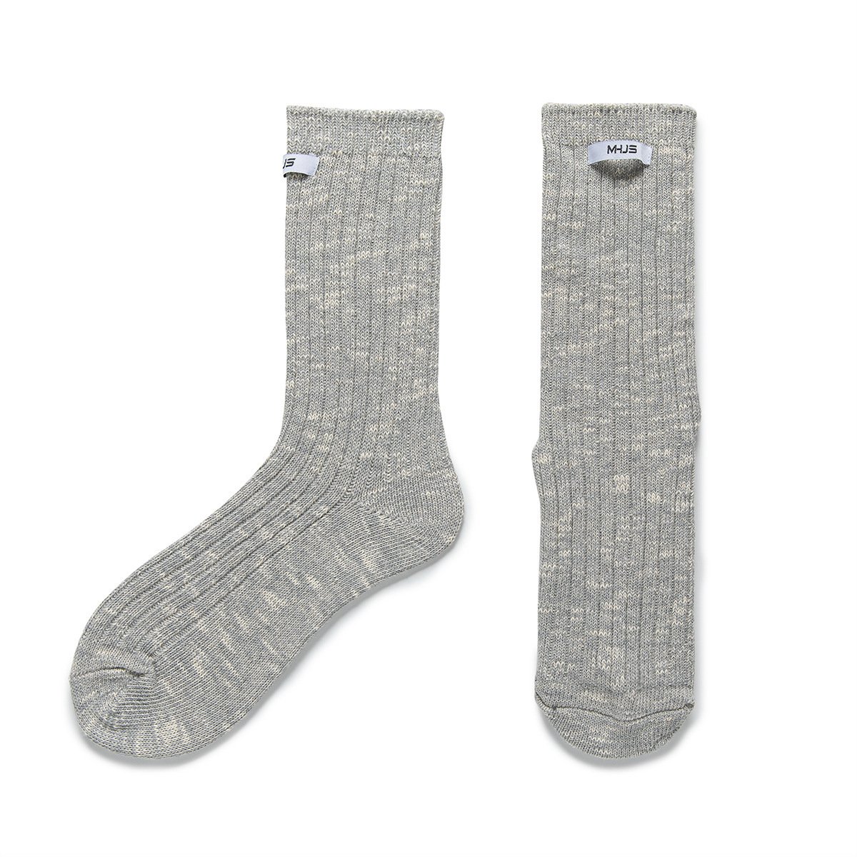 Wholesale custom Fashion Women's Men's Ribbed Cotton Trendy Crew Socks With Custom Logo Label