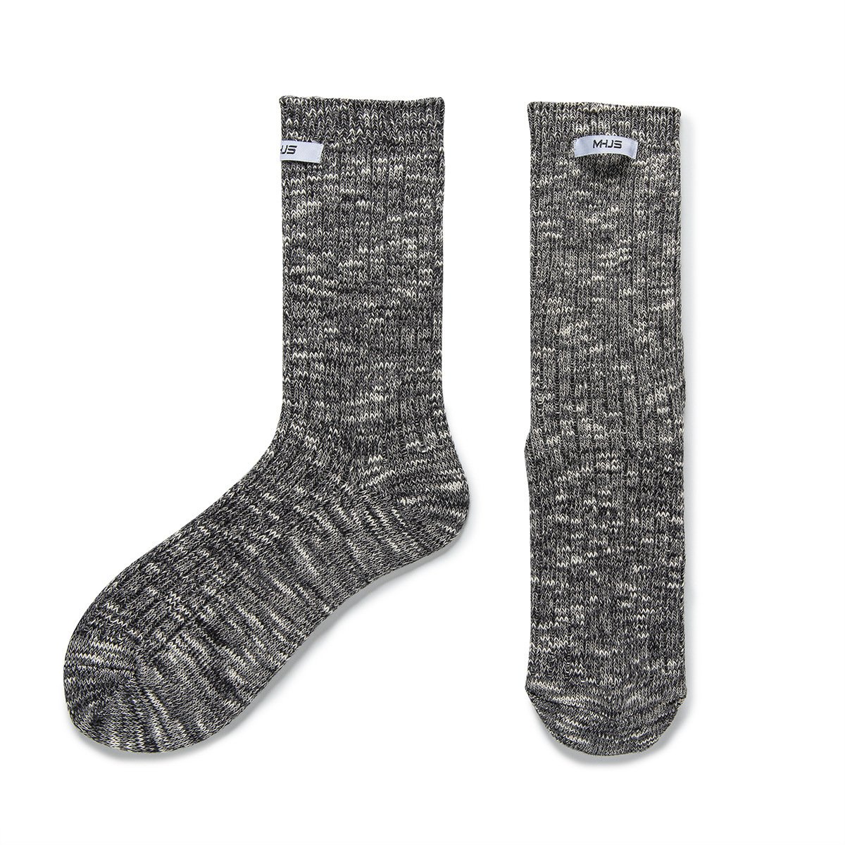 Wholesale custom Fashion Women's Men's Ribbed Cotton Trendy Crew Socks With Custom Logo Label
