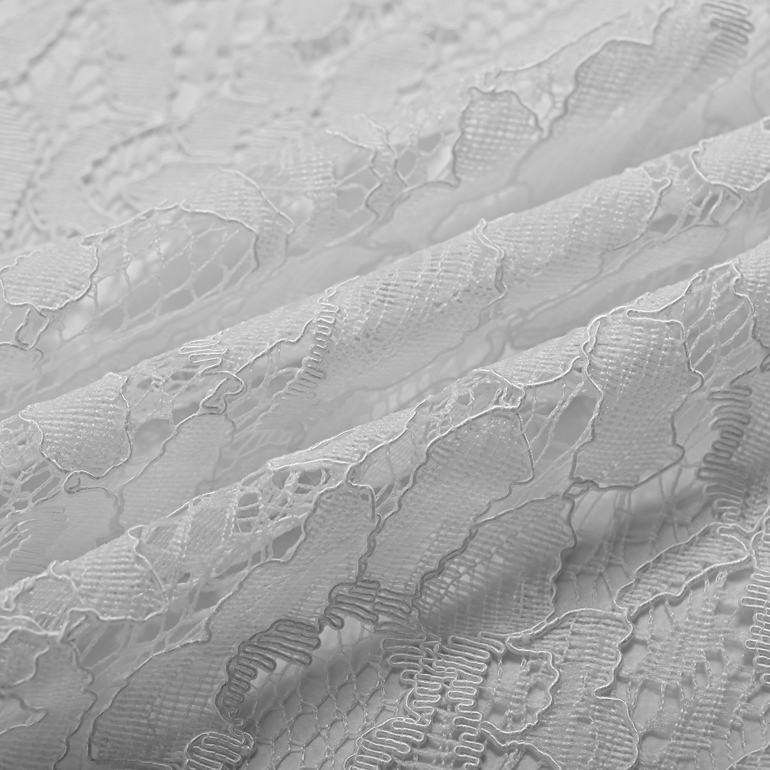 New Style Lower Price Fashion Nylon Strand Thread Floral Lace Fabric For Clothing