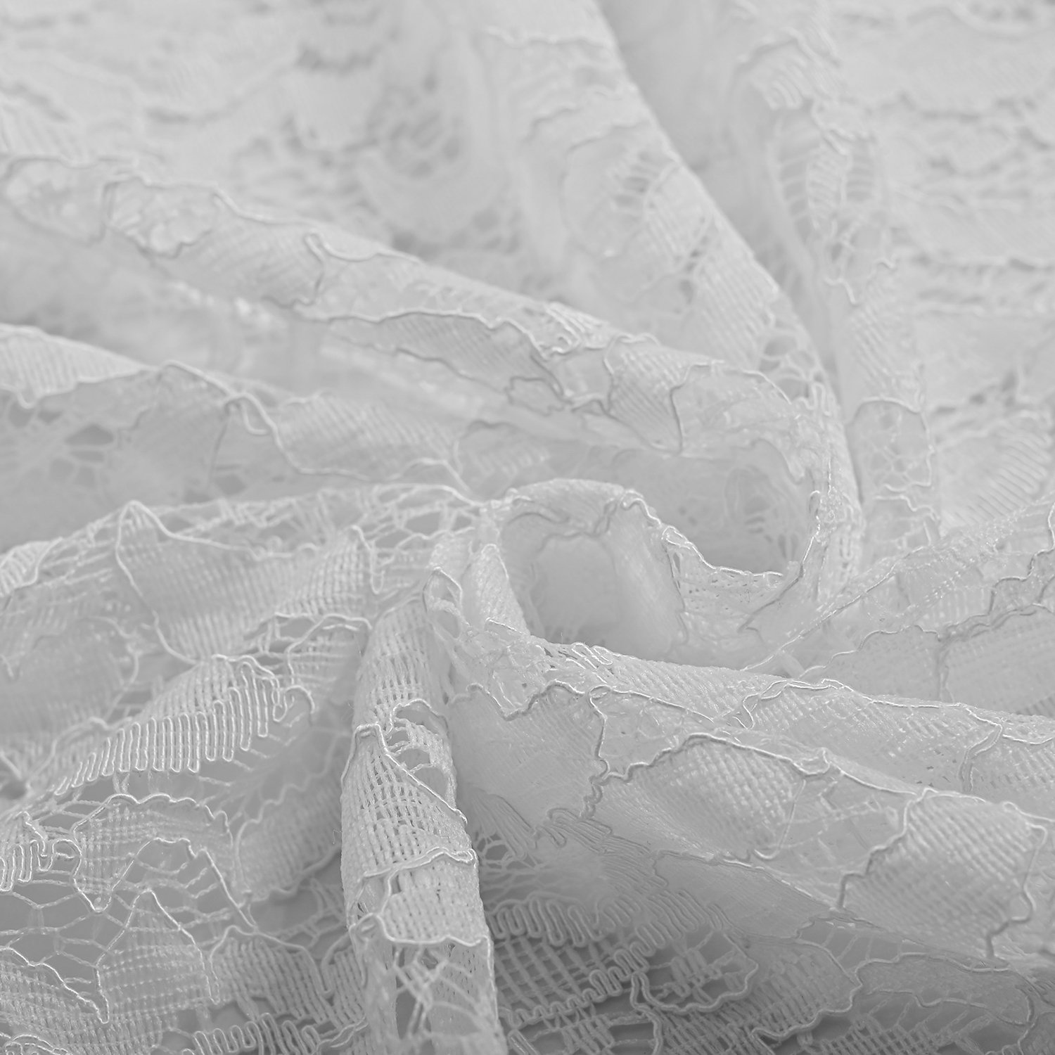 New Style Lower Price Fashion Nylon Strand Thread Floral Lace Fabric For Clothing